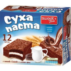 СП СУИТ+ БОРЯНА КУТИЯ МЛЕЧЕН КРЕМ 300*12