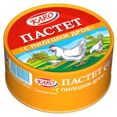 ПАСТЕТ КАРО ПИЛЕШКИ ДРОБ 300ГР*24