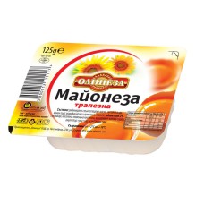 МАЙОНЕЗА ОЛИНЕЗА КЛАСИК ПВЦ 125ГР*24