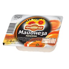 МАЙОНЕЗА ОЛИНЕЗА ПУШЕНА ПВЦ 125ГР*24