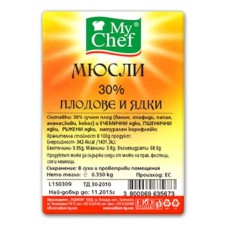 МЮСЛИ РАДИКОМ 30%ПЛОД 350ГР*10