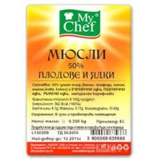 МЮСЛИ РАДИКОМ 50%ПЛОД 350ГР*10