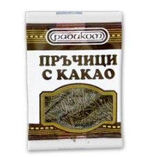 ШОКОЛАДОВИ ПРЪЧИЦИ РАДИКОМ 10ГР*30*20