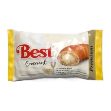 КРОАСАН БЕСТ С МЛЕЧЕН КРЕМ 50ГР. *30