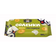 СОЛЕНКИ БРОО СЪС СИРЕНЕ 190ГР*12